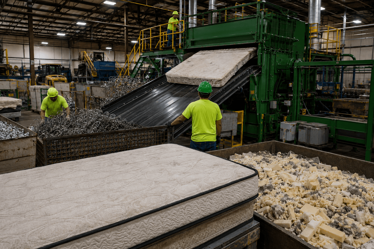 Mattress Recycling After an Apartment Move in Round Rock, TX